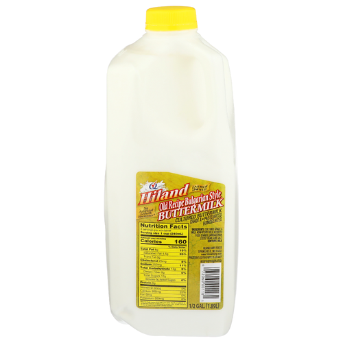 Hiland Bulgarian Old Recipe Style Buttermilk - Half Gallon