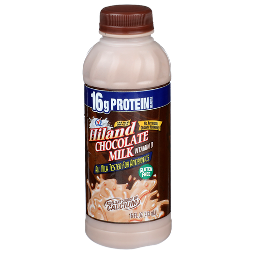 Hiland Chocolate Milk - 16 Fluid Ounce