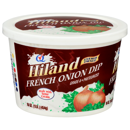 Hiland Made With Sour Cream French Onion Dip - 16 Ounce