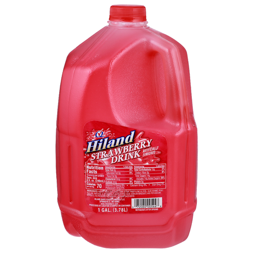 Hiland Strawberry Drink - 1 Gallon