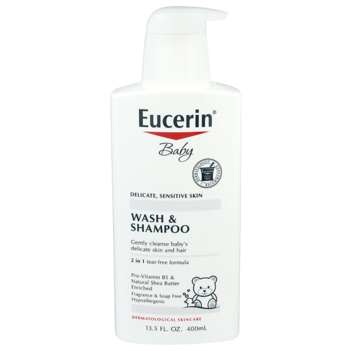 Eucerin Baby Wash & Shampoo - 13.5 Fluid Ounce