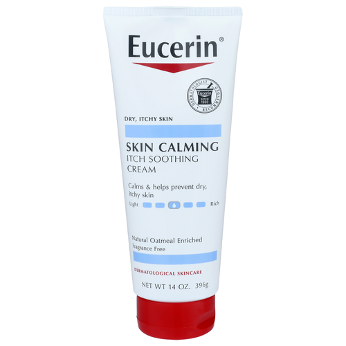 Eucerin Dry, Itchy Skin Calming Itching Soothing Cream - 14 Ounce