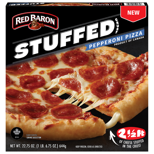 Red Baron Stuffed Crust Pepperoni Pizza - 22.75 Ounce