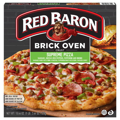 Red Baron Supreme Pizza Brick Oven - 18.64 Ounce - 1 Count