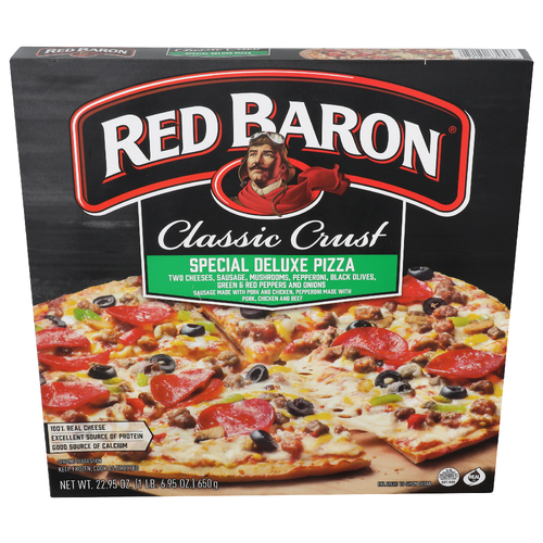 Red Baron Classic Crust Special Deluxe Pizza - 22.95 Ounce