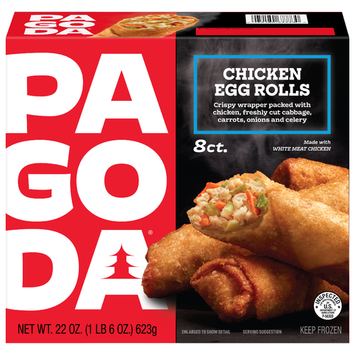 PAGODA® White Meat Chicken Egg Roll - 22 Ounce