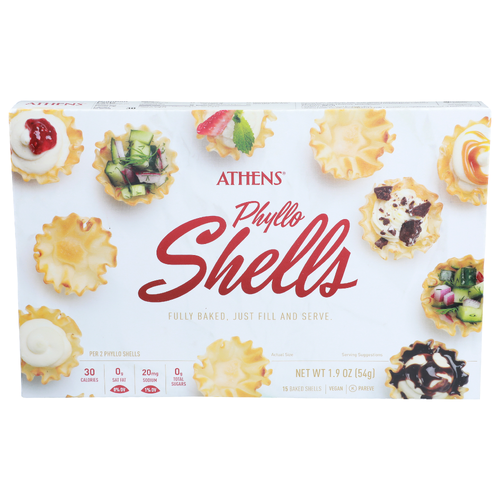 Athens Phyllo Shells - 0.127 Ounce - 15 Count