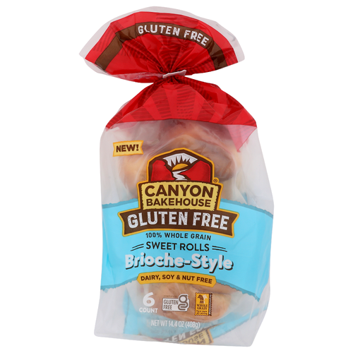 Canyon Bakehouse Brioche-Style Sweet Rolls - 2.4 Ounce - 6 Count