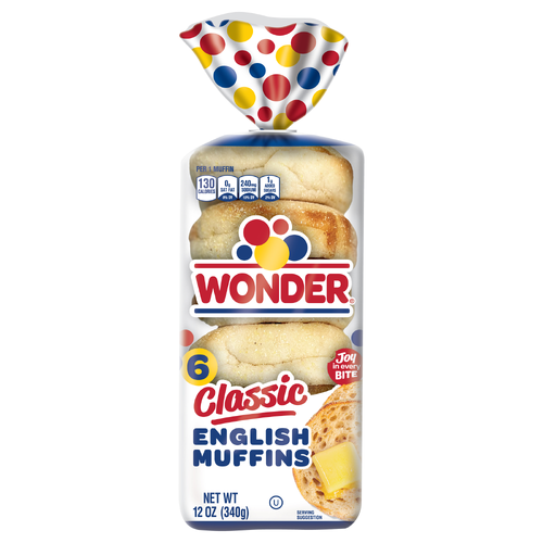 Wonder Classic English Muffins - 6 Count