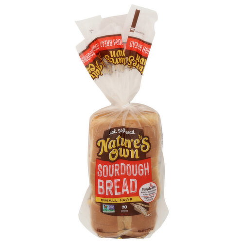 Nature's Own Sliced Small Loaf Sourdough Bread - 12 Ounce Image 1 of 4