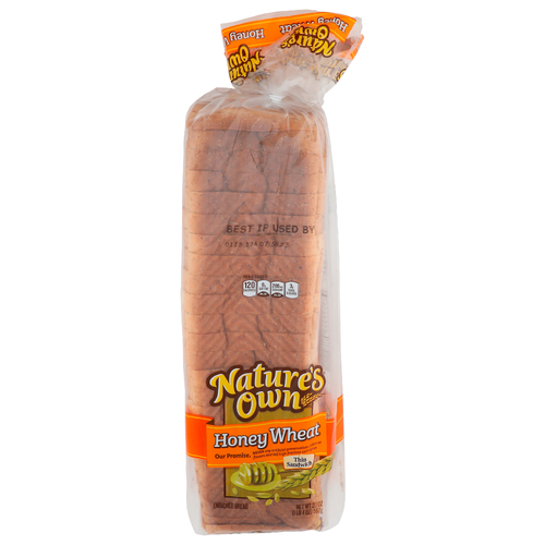 Nature's Own Honey Wheat Thin Sandwich Enriched Bread - 20 Ounce