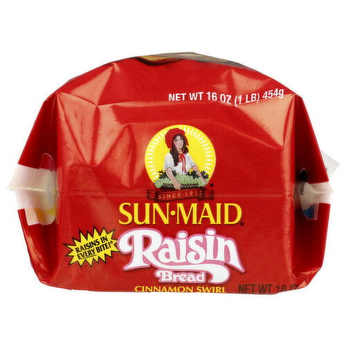 SunMaid Cinnamon Swirl Raisin Bread - 16 Ounce