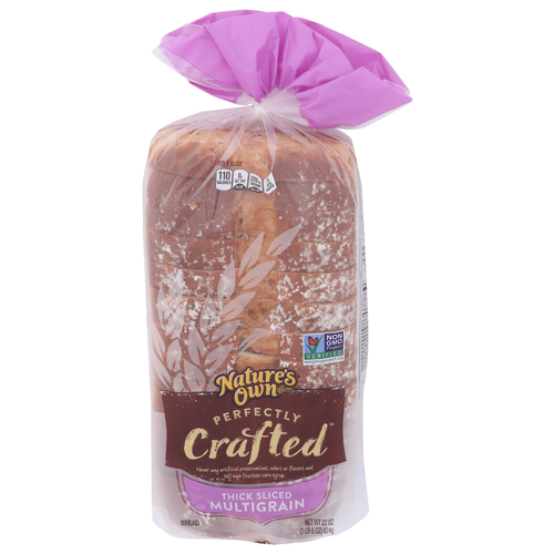 Nature's Own Perfectly Crafted Thick Sliced Multigrain Bread - 22 Ounce