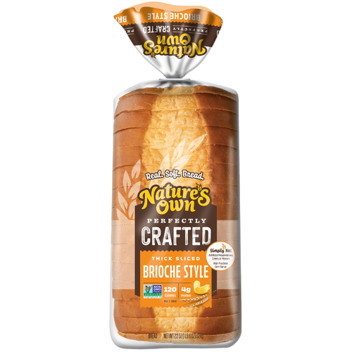 Nature's Own Perfectly Crafted Brioche Style Bread - 22 Ounce