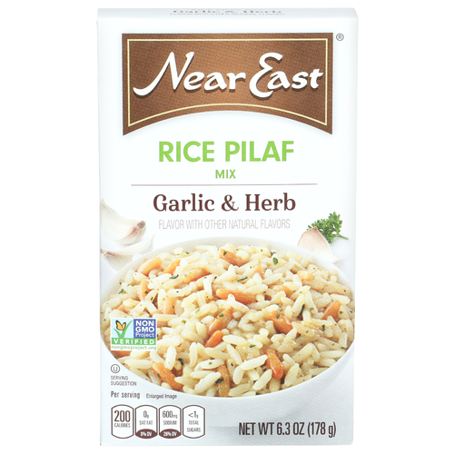 Near East Garlic & Herb Rice Pilaf Mix - 6.3 Ounce