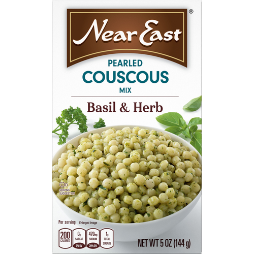 Near East Pearled Couscous Mix Basil & Herb - 5 Ounce - 1 Count