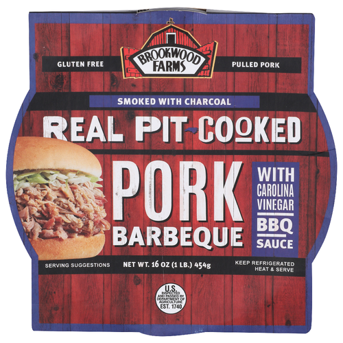 Brookwood Farms Pork Barbeque - 16 Ounce