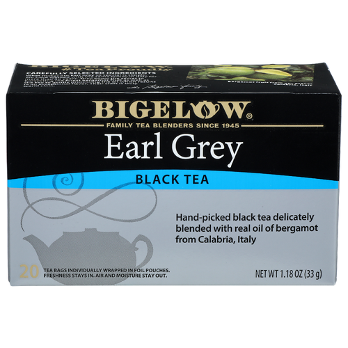 Bigelow Earl Grey Black Tea - 0.059 Ounce - 20 Count