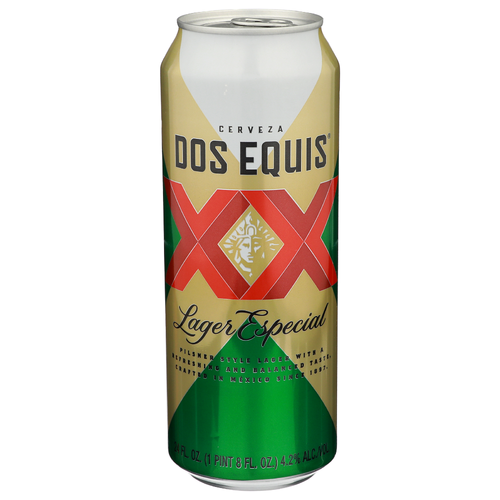 Dos Equis Cerveza Lager Especial - 24 Fluid Ounce - 1 Count
