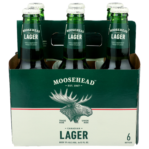 Moosehead Canadian Lager - 12 Fluid Ounce - 6 Count
