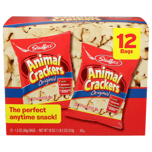 Stauffer's Original Animal Crackers - 1.5 Ounce - 12 Count