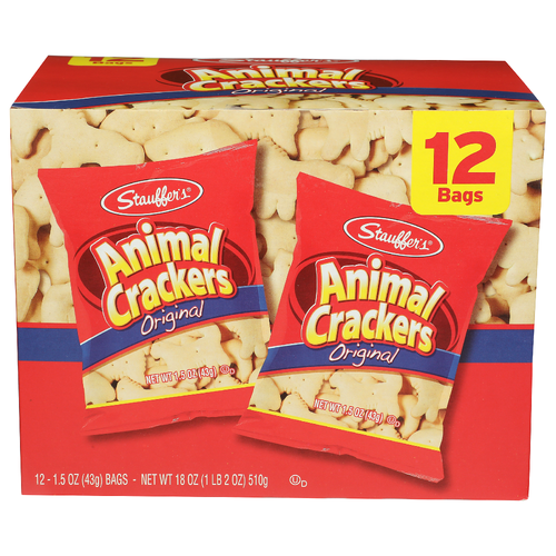 STAUFFER's Crackers Animal Caddy - 1.5 Ounce - 12 Count