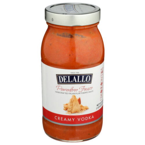 Delallo Pomodoro Fresco Creamy Vodka Sauce - 25.25 Ounce