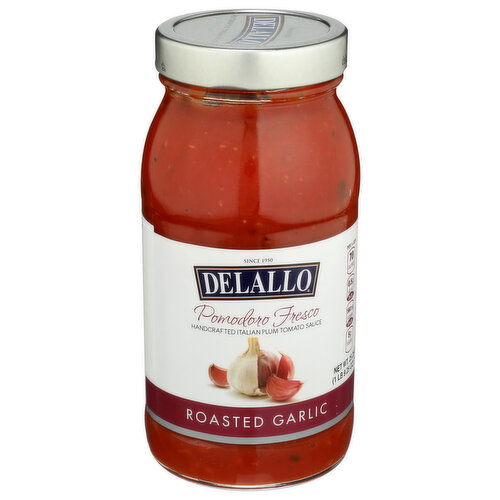 Delallo Pomodoro Fresco Roasted Garlic Sauce - 25.25 Ounce