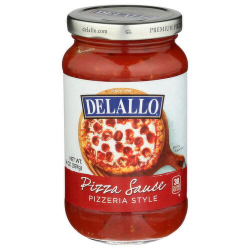 Delallo Fancy Pizza Sauce - 14 Ounce