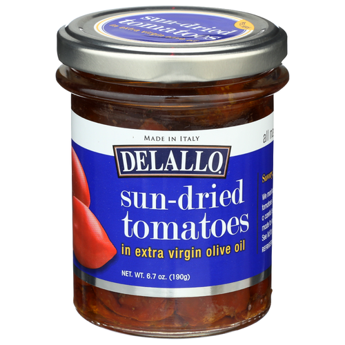Delallo Sun Dried Tomatoes In Olive Oil Extra Virgin - 6.7 Ounce Image 1 of 2