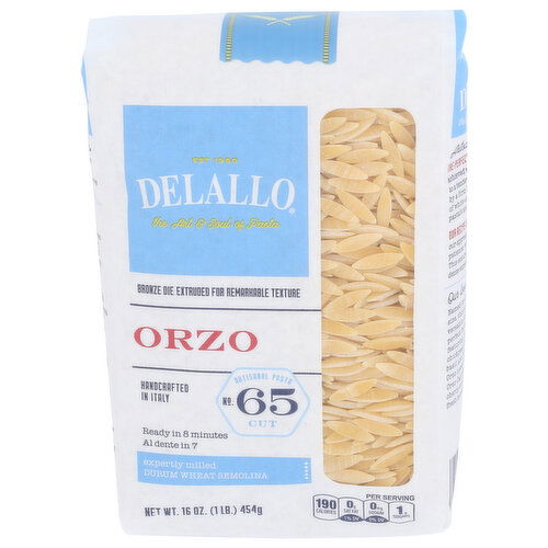 Delallo Orzo-Bag 65 - 16 Ounce
