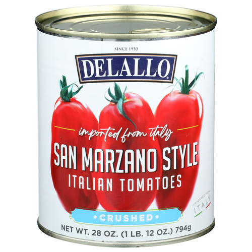DeLallo Crushed San Marzano Style Tomatoes - 28 Ounce