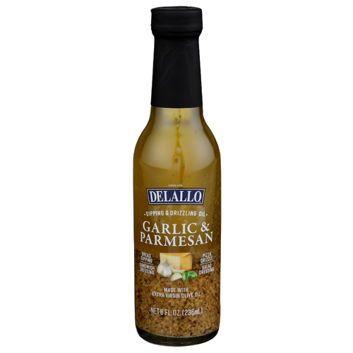 DELALLO Garlic Oil Parm Dipping - 8 Fluid Ounce