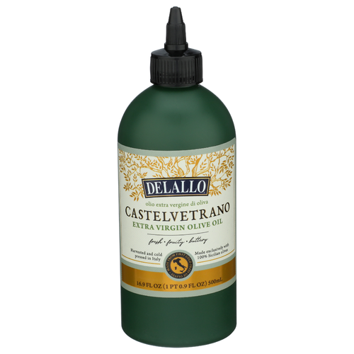 Delallo Buttery, Peppery Olive Oil Castelvetrano Extra Virgin - 16.9 Fluid Ounce Image 1 of 4