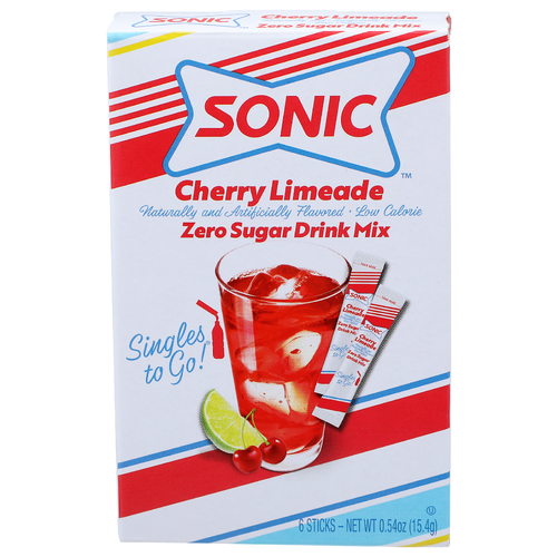 Sonic Cherry Limeade Drink Mix - 0.09 Ounce - 6 Count