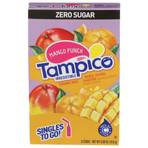 TAMPICO Mango Punch - 0.115 Ounce - 6 Count