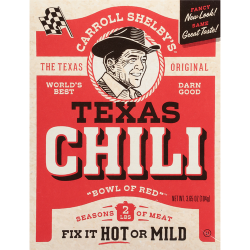 Carroll Shelby's Chili Kits Original Texas Kit - 3.65 Ounce