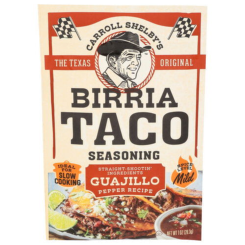 CARROLL SHELBY'S Birria Taco Seasoning - 1 Ounce