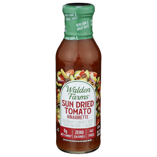 Walden Farms Italian Wsun Dried Tomato Dressing Sun-Dried Vinaigrette - 12 Fluid Ounce