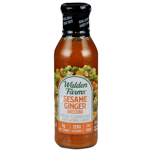 Walden Farms Sesame Ginger Dressing - 12 Fluid Ounce
