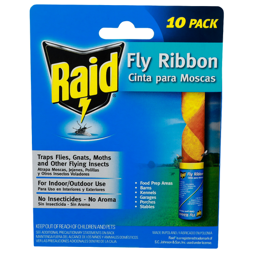 Raid Fly Ribbon - 10 Count