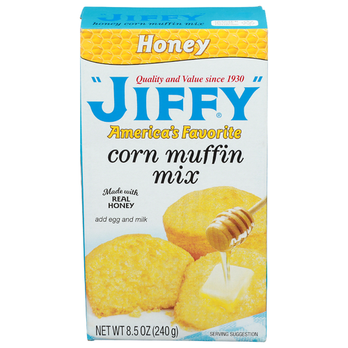 Jiffy Honey Corn Muffin - 8.5 Ounce