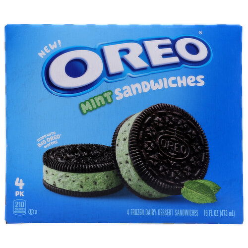 Oreo Mint Sandwich - 4 Fluid Ounce - 4 Count
