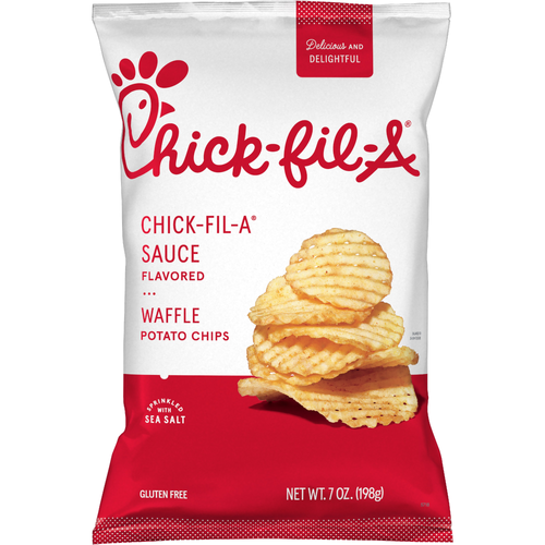 Chick-Fil-A Sauce Flavored Waffle Potato Chips - 7 Ounce