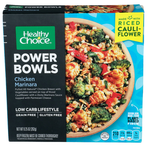 Healthy Choice Chicken Marinara Power Bowls - 9.25 Ounce