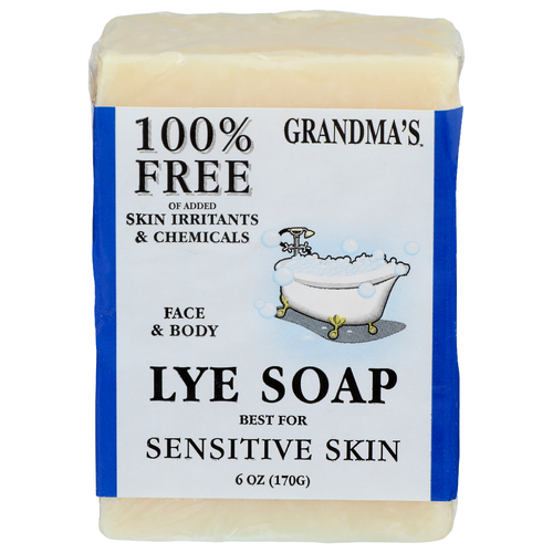 Grandma's Lye Soap - 6 Ounce