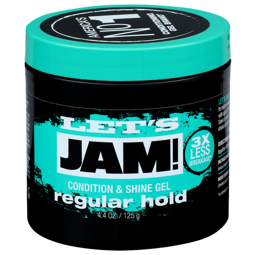 Let's Jam! Regular Hold Condition & Shine Gel - 4.4 Ounce