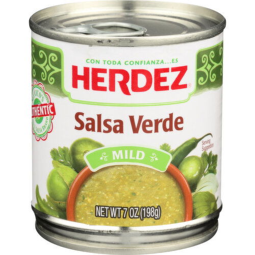 Herdez Salsa Mild Verde - 7 Ounce
