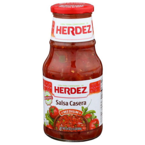 Herdez Medium Salsa Casera - 24 Ounce