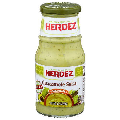 Herdez Medium Guacamole Salsa - 15.7 Ounce